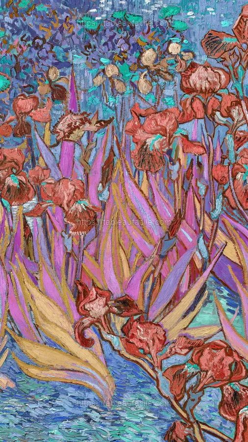 Triptyque Van Gogh — salon artistique — Aesthetic Art van gogh set 3 (3)